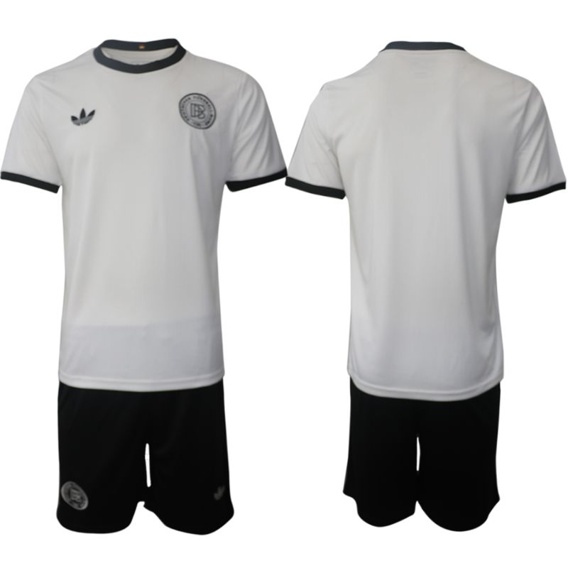 Men 2025-2026 Season Germany home white Blank Soccer Jersey->germany jersey->Soccer Country Jersey